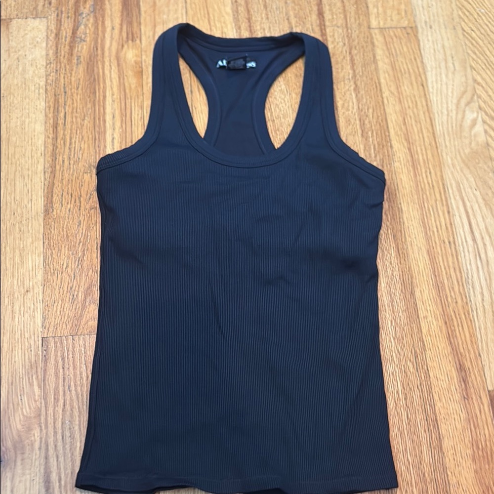 All Access Black Fitted Tank Top Women’s Size XS